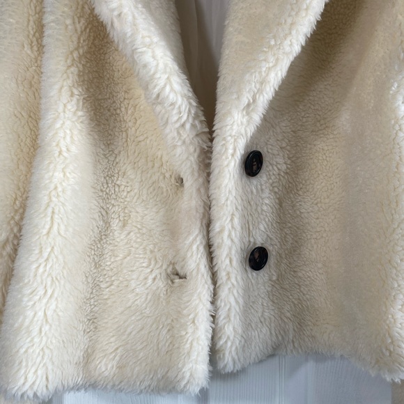 Avec Les Filles Faux Fur Coat Size: XL - Picture 6 of 12